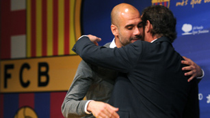 Ver v&iacute;deo  'Guardiola cierra ciclo como entrenador del Bar&ccedil;a'