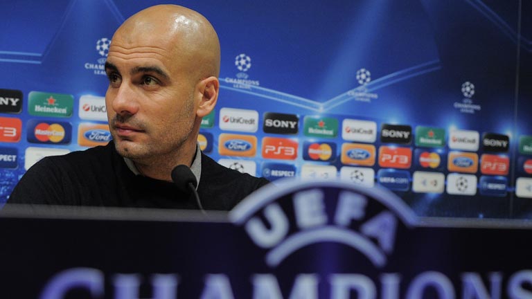 Guardiola: "Si el finalista no fuera el Barcelona se jugar&iacute;a en el Bernab&eacute;u"