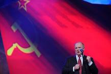Guennadi Ziugánov, candidato del Partido Comunista de Rusia Guennadi Ziugánov, candidato del Partido Comunista de Rusia