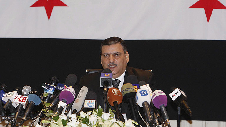 Riad Hijab asegura que el r&eacute;gimen de Al Assad se est&aacute; derrumbando