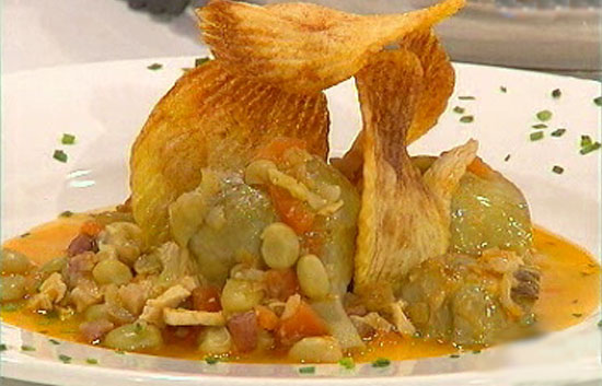 Saber cocinar - Guiso de habas a la mallorquina 