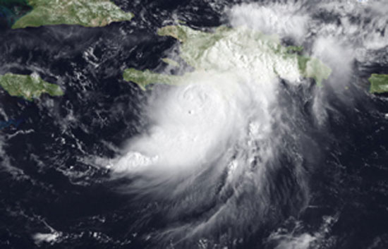 Gustav toca tierra en Hait� convertido en hurac�n de categor�a uno