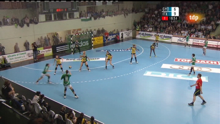 Balonmano - Liga de Campeones Femenina: Gyori Audi Eto KC - Grupo ASFI Itxako Reyno de Navarra