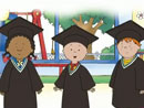 Imagen del  v&iacute;deo de Caillou titulado HACIENDO UNA FIESTA (CANCI&Oacute;N)