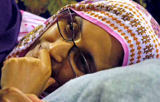La activista saharaui Aminetu Haidar dice que no est&aacute; bajo presi&oacute;n