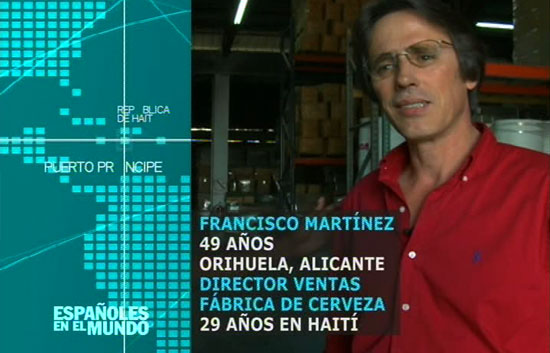 Espa&ntilde;oles en el mundo - Hait&iacute; - Paco