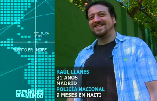 Espa&ntilde;oles en el mundo - Hait&iacute; - Ra&uacute;l
