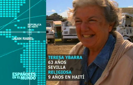 Espa&ntilde;oles en el mundo - Hait&iacute; - Teresa