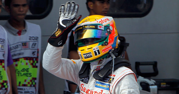Hamilton saldrá desde la 'pole' en Malasia Hamilton saldrá desde la 'pole' en Malasia