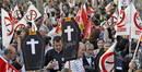 MANIFESTACI&Oacute;N EN BARCELONA CON MOTIVO DE LA HUELGA GENERAL