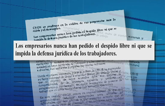 El ministro de Trabajo da por rotas oficialmente las conversaciones con empresarios y sindicatos