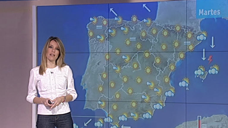 Heladas localmente moderadas en el interior de la Pen&iacute;nsula