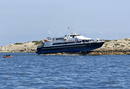 UN HERIDO LEVE AL ENCALLAR UN FERRY CON 29 PERSONAS EN LA ISLA DE FORMENTERA