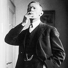 Hermann Hesse fotografiado por Gret Widmann en 1926