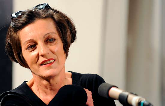 La poetisa Herta M&uuml;ller, Premio Nobel de Literatura 