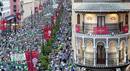 LA HINCHADA VERDIBLANCA TOMA LAS CALLES DE SEVILLA