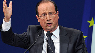 Ver v&iacute;deo  'Hollande cree que la perspectiva de su victoria ha hecho cambiar la postura de Merkel'