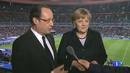 Ir al Video&nbsp;Hollande y Merkel, unidos por el f&uacute;tbol