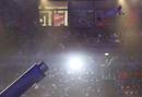 El hombre bala sobrevuela el estadio ol&iacute;mpico