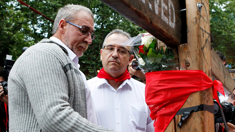 Homenaje a Daniel Jimeno, &uacute;ltima v&iacute;ctima mortal de San Ferm&iacute;n