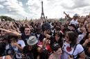 HOMENAJE DE FANS FRANCESES EN EL D&Iacute;A EN EL QUE MICHAEL JACKSON HABR&Iacute;A CUMPLIDO 51 A&Ntilde;OS