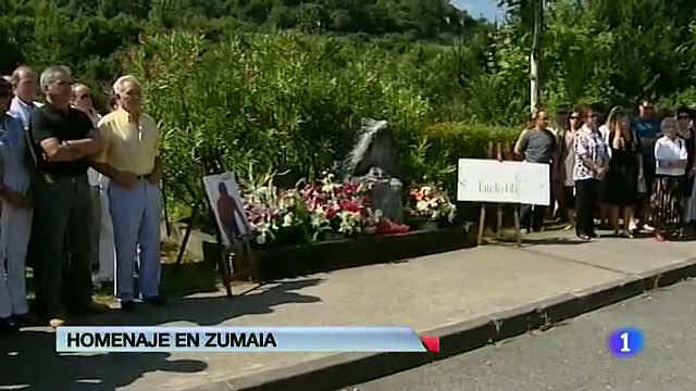 El presidente de la patronal guipuzcoana asesinado por ETA hace 12 a&ntilde;os, homenajeado en Zumaia