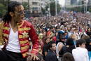 HOMENAJE A MICHAEL JACKSON EN CIUDAD DE M&Eacute;XICO EN EL D&Iacute;A EN QUE CUMPL&Iacute;A 51 A&Ntilde;OS