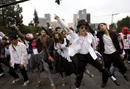 HOMENAJE A MICHAEL JACKSON EN CIUDAD DE M&Eacute;XICO EN EL D&Iacute;A EN QUE CUMPL&Iacute;A 51 A&Ntilde;OS