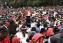 HOMENAJE A MICHAEL JACKSON EN CIUDAD DE M&Eacute;XICO EN EL D&Iacute;A EN QUE CUMPL&Iacute;A 51 A&Ntilde;OS