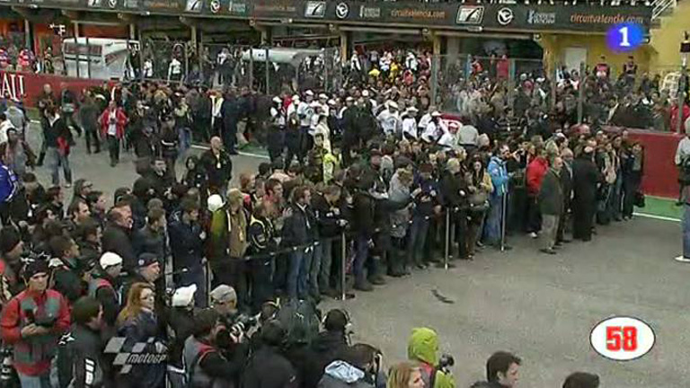 El homenaje de ruido a Marco Simoncelli