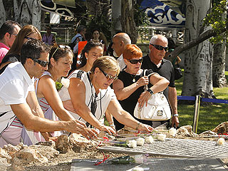 Homenaje a las v�ctimas del accidente de Spanair tres a�os despu�s