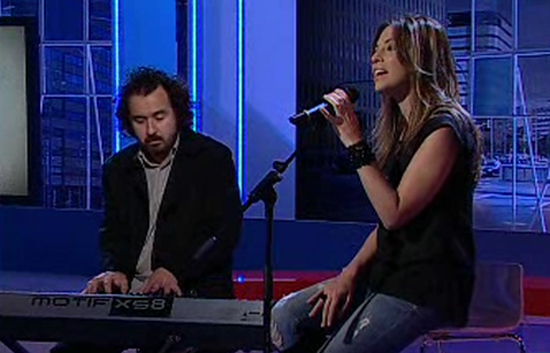 La Oreja de Van Gogh canta a les v&iacute;ctimes de l'11-M