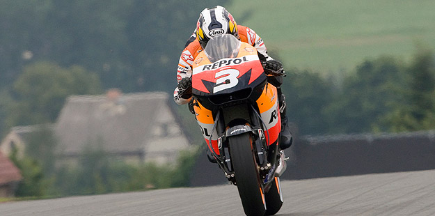 Dani Pedrosa ha dejado atr&aacute;s todos sus problemas f&iacute;sicos.
