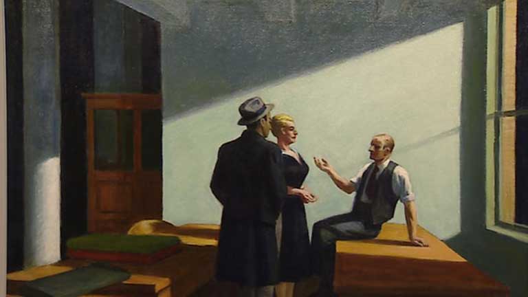 La obra de Hopper expuesta en el Museo Thyssen de Madrid 