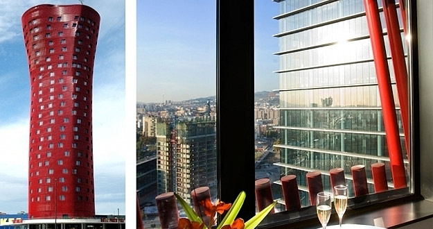 El Hotel Porta Fira de Barcelona es obra del arquitecto japonés Toyo Ito y del estudio b720 Arquitectos El Hotel Porta Fira de Barcelona es obra del arquitecto japonés Toyo Ito y del estudio b720 Arquitectos