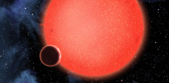 GJ1214b tiene alrededor de 2,7 veces el diámetro terrestre y pesa unas siete veces más. Orbita a una enana roja cada 38 horas a una distancia de más de 2 millones de kilómetros. GJ1214b tiene alrededor de 2,7 veces el diámetro terrestre y pesa unas siete veces más. Orbita a una enana roja cada 38 horas a una distancia de más de 2 millones de kilómetros.