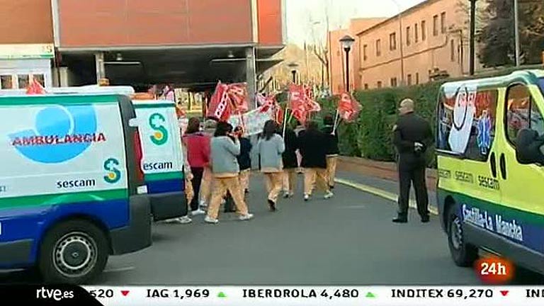 Castilla-La Mancha vive la primera huelga de empleados de la administraci&oacute;n regional