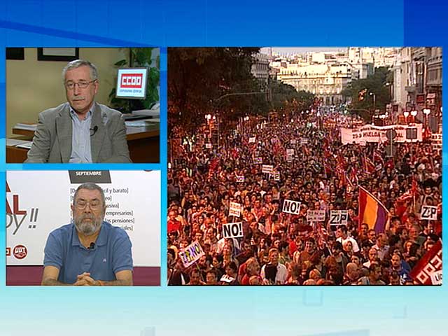 Toxo: "Si el Gobierno sigue con los recortes, generar&aacute; m&aacute;s conflicto social"