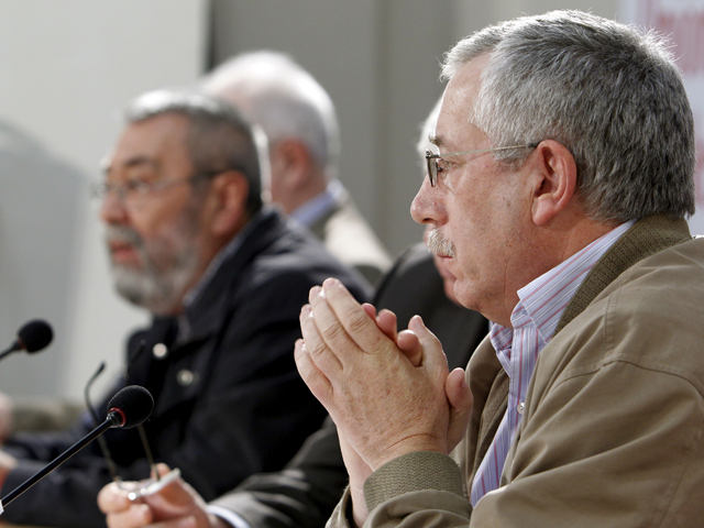 Los secretarios sindicales de los principales grupos han calificado de '&eacute;xito' la participaci&oacute;n de los trabajadores en la Huelga General