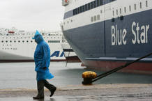 Huelga en Grecia