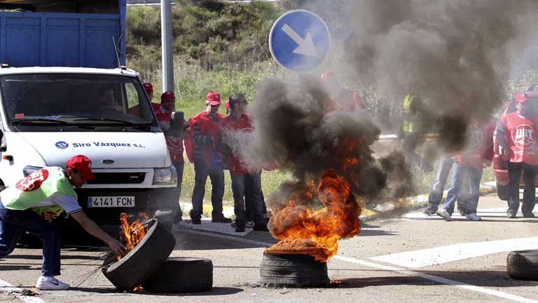 Los sindicatos aseguran un seguimiento total en la jornada de huelga de la minas de carb&oacute;n