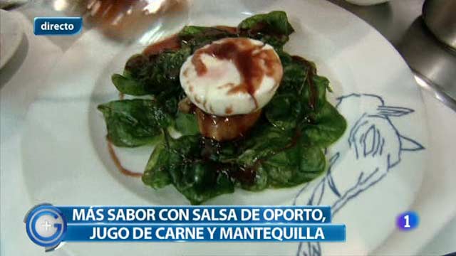 M&aacute;s Gente - M&aacute;s Cocina - Huevo escalfado con foie
