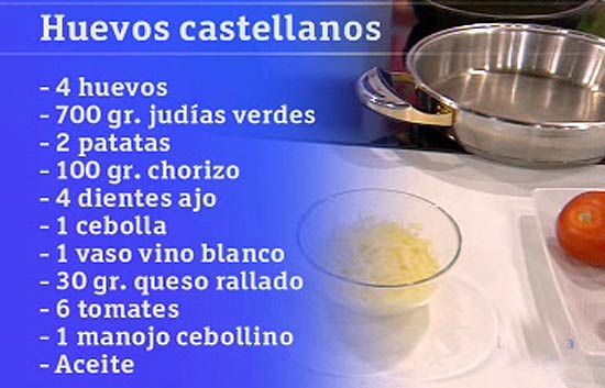 Saber cocinar - Huevos castellanos