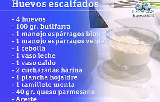 Saber cocinar - Huevos escalfados con hojaldre a la catalana