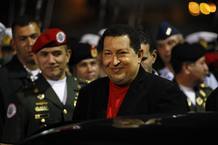 Hugo Ch&aacute;vez llega a Venezuela el 16 de marzo de 2012 tras su segunda operaci&oacute;n de c&aacute;ncer