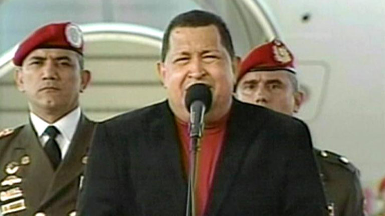 Hugo Ch&aacute;vez se recupera ya de la operaci&oacute;n en en Cuba para extirparle un tumor en la pelvis