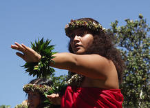 Danza hawaiana hula kahiko