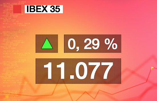 El Ibex-35 sube un 0,29% y cierra la semana en los 11.077 puntos