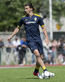 El referente de Suecia, Zlatan Ibrahimovic