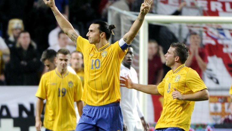 Ibrahimovic se luce en el mi&eacute;rcoles de amistosos